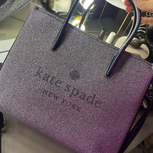 NWT Kate Spade Glitter Trista Shopper